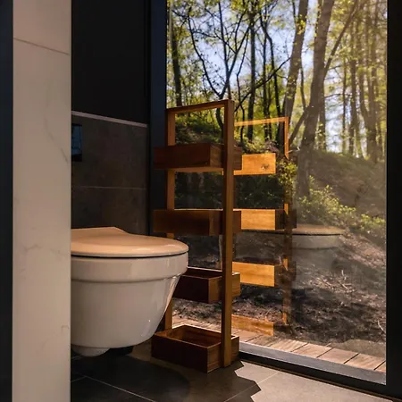 בית נופש Tiny Mirror House - Luxe Oeoed Wilsum