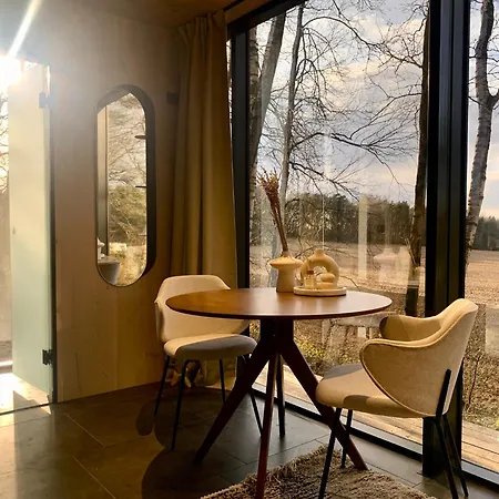 Ferienhaus Tiny Mirror House - Luxe Oeoed