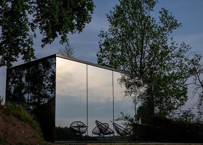 度假居 Tiny Mirror House - Luxe Oeoed Wilsum